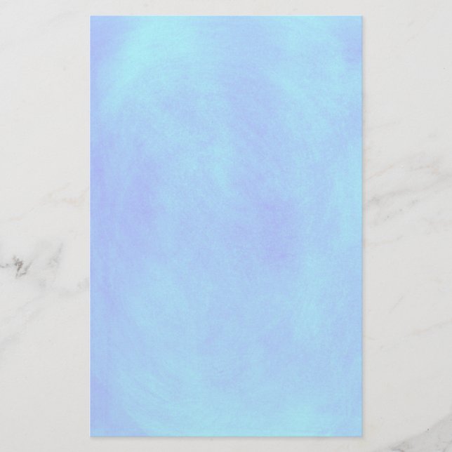 Blended Blue Background Stationery Briefpapier (Vorderseite)