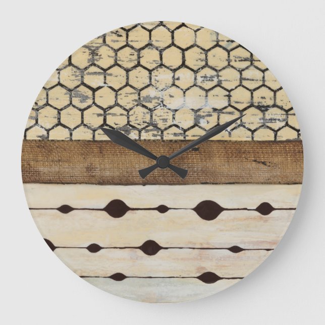 Blenden Sie II Große Wanduhr (Vorderseite)