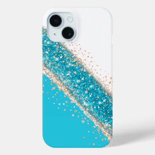 Blendendes Türkis-Blau-Sparkle-Handyhülle Case-Mate iPhone Hülle