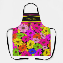 Blendenmuster - All-over-Print-Schürze