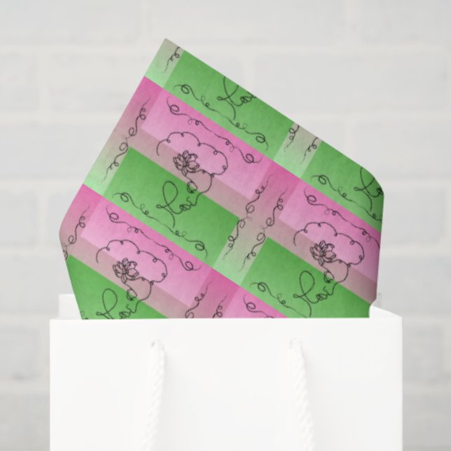 Blendenwirbelpapier Seidenpapier (Geschenktüte)