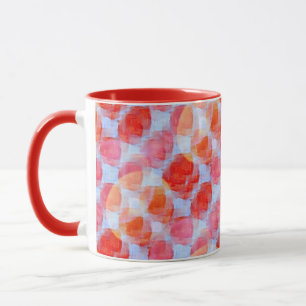 Blendung durch Design-Textur-Hintergrund Tasse