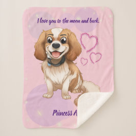 Blenheim Cavalier Custom Design Sherpadecke