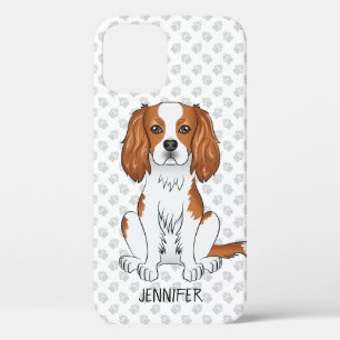 Blenheim Cavalier King Charles Spaniel & Name Case-Mate iPhone Hülle