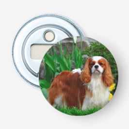 Blenheim Cavalier King Charles Spaniel Puppy Dog Flaschenöffner