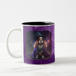 Blenheim Cavalier King Charles Wizard Zweifarbige Tasse