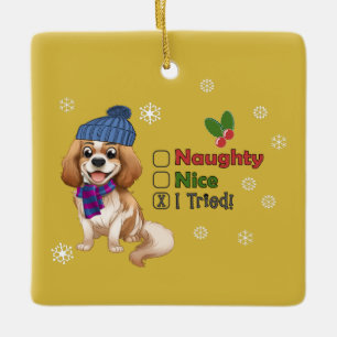 Blenheim Cavalier Weihnachtsschmuck