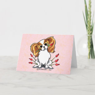 Blenheim CKCS Sweetheart Feiertagskarte