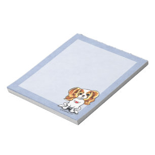 Blenheim CKCS wenig Rocker Notizblock