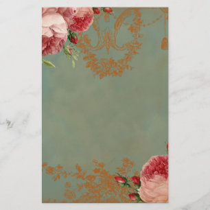 Blenheim-Rose Briefpapier