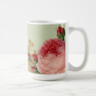 Blenheim Rose - Elegantes Sage Green - Alt Design Tasse