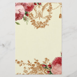 Blenheim Rose - Elfenbein - persönlich Briefpapier