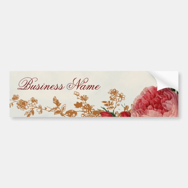 Blenheim Rose - Summer Sky Autoaufkleber (Vorne)