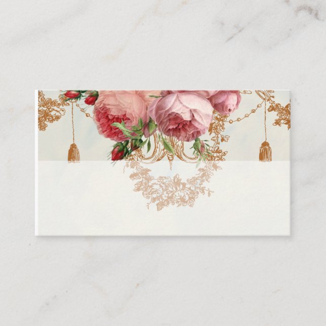 Blenheim Rose - Summer Sky - Platzkarte (Vorderseite)