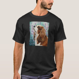 Blenheim unbekümmerter Königcharles Spaniel T-Shirt
