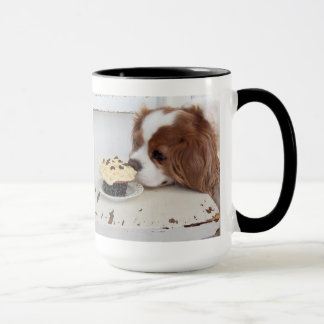 Blenheim unbekümmerter Königcharles Spaniel Tasse