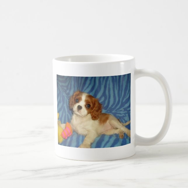 Blenheim Welpe Tasse (Rechts)