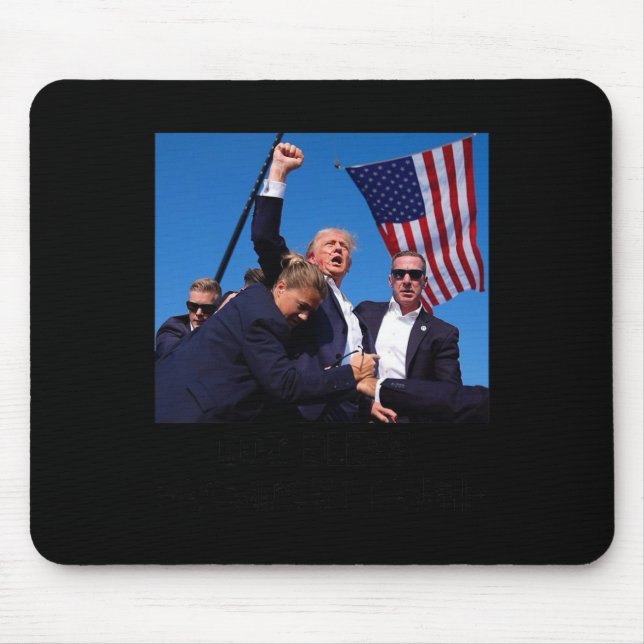 Bless Präsident Trump Mousepad (Vorne)