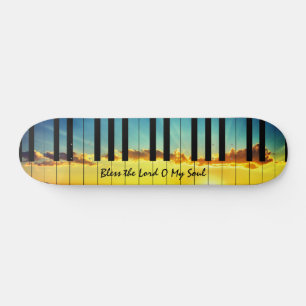 Bless the Lord Piano Skateboard