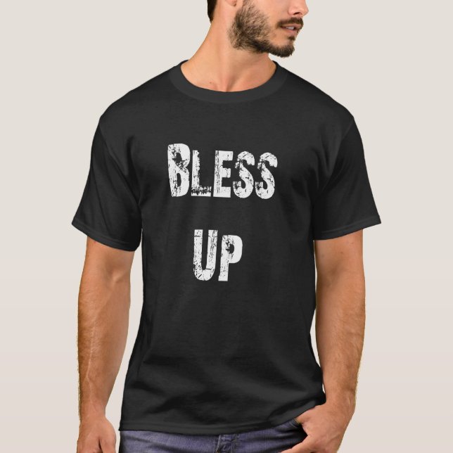 Bless Up Jamaikaner T-Shirt (Vorderseite)