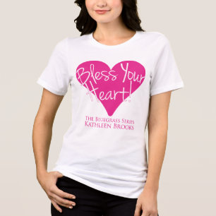 Bless your Heart Bella and Canva Tri-Blend Shirt