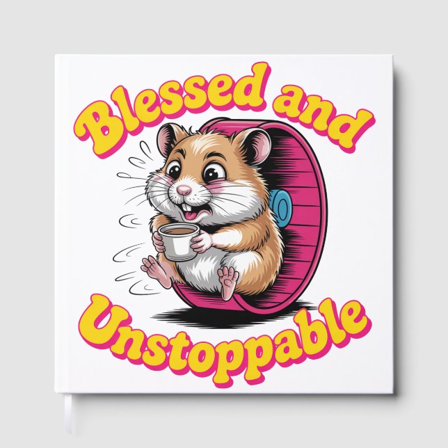 Blessed And Unstoppable Gästebuch (Vorderseite)