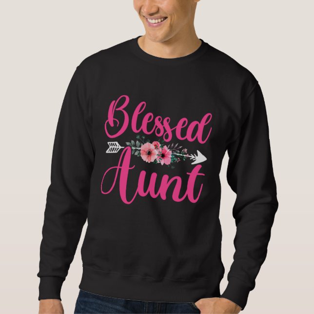 Blessed Aunt  Mother s Day Blessed Auntie Sister M Sweatshirt (Vorderseite)