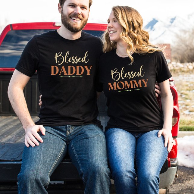 Blessed Daddy | Matching Family Christian Dad Tee (Von Creator hochgeladen)