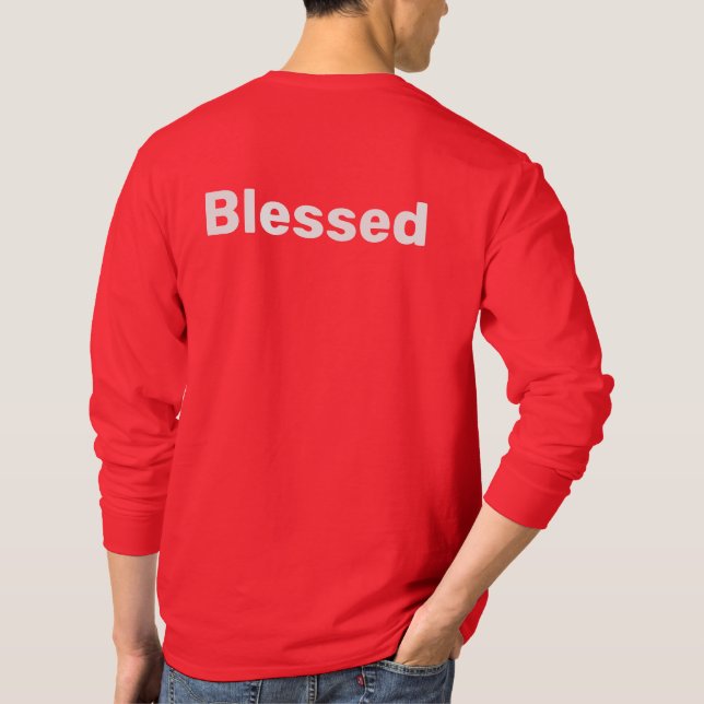 BLESSED Logo T-Shirt (Rückseite)