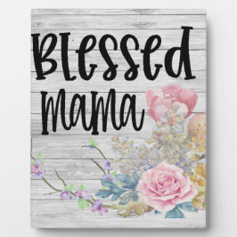 Blessed Mama Fotoplatte