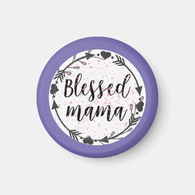 Blessed Mama Magnet (Vorne)