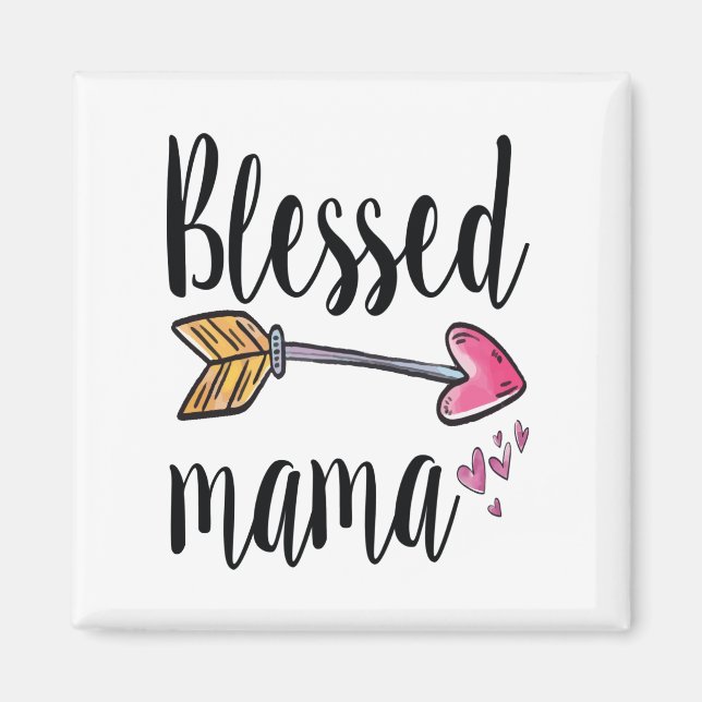 Blessed Mama Magnet (Vorne)
