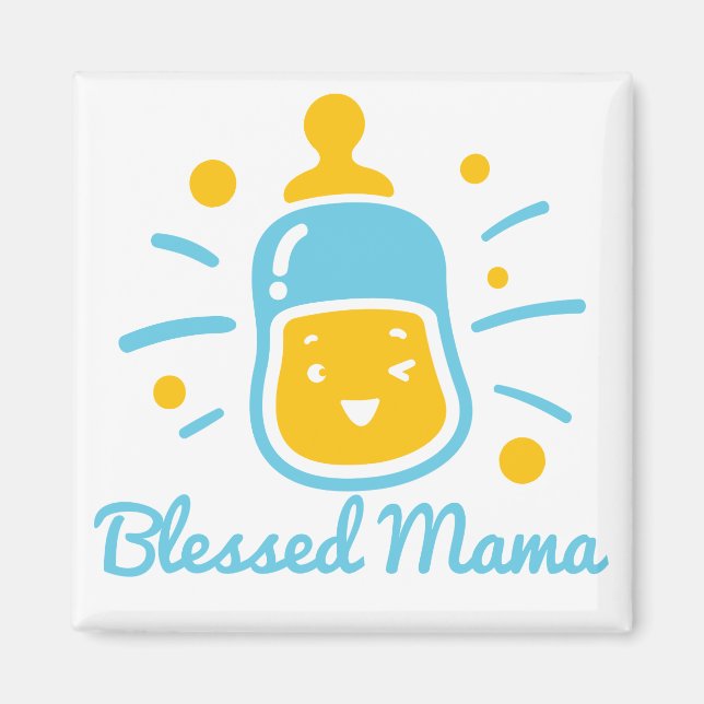 Blessed Mama Magnet (Vorne)