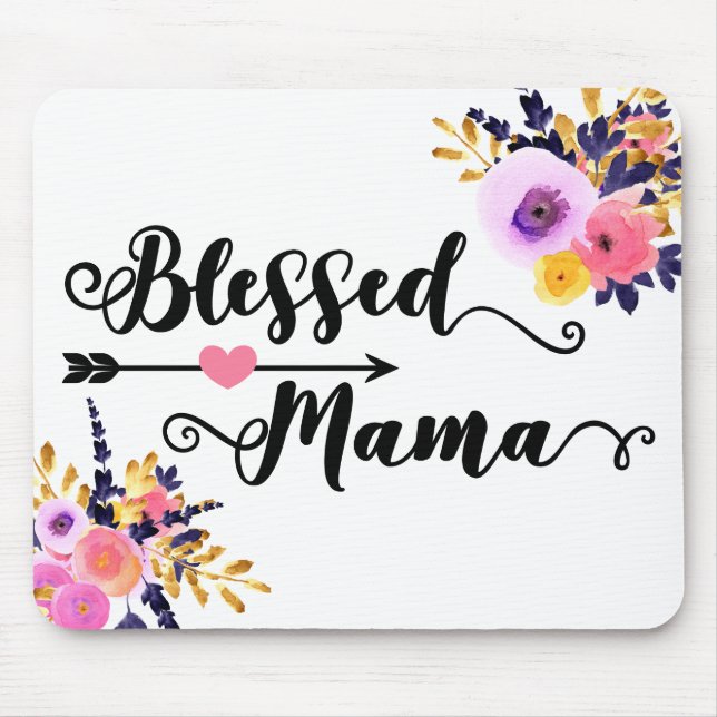 Blessed Mama Mousepad (Vorne)
