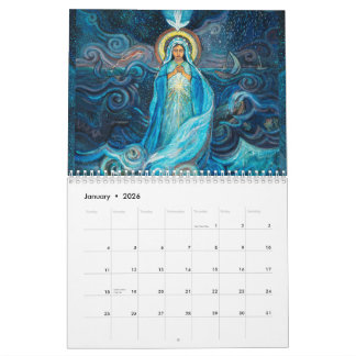 Blessed Mother Mary Calendar of Catholic images Kalender