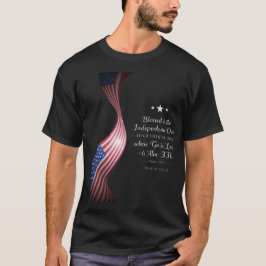 Blessed Nation – Christian July 4  T-Shirt