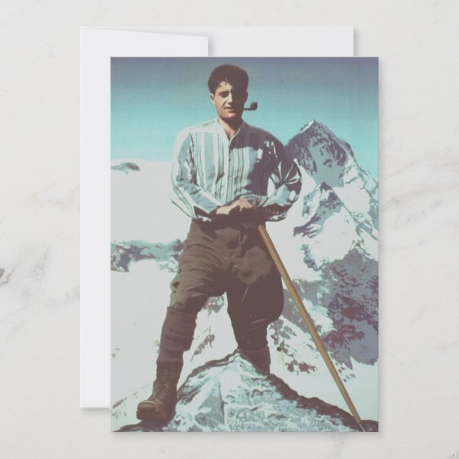 Blessed Pier Giorgio Frassati Einladung (Vorderseite)
