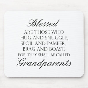 Blessed sind… Großeltern Mousepad