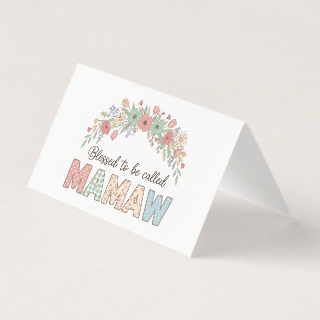 Blessed to be called Mamaw (Vorderseite)