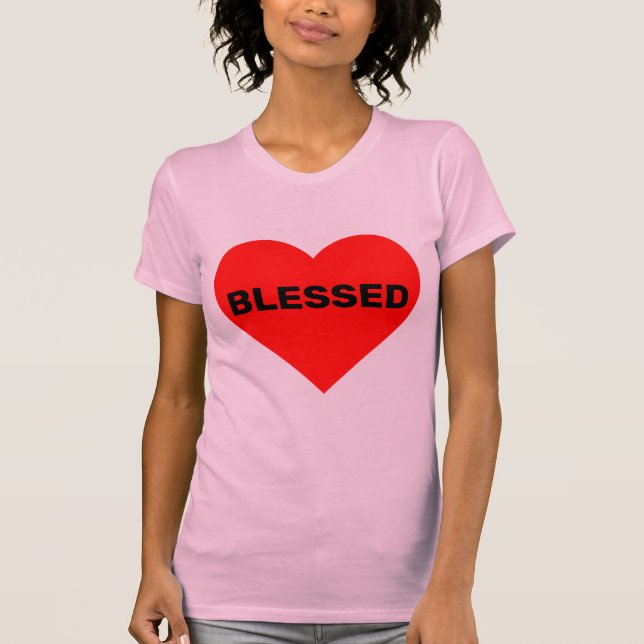 BLESSEE CHRISTLICHE T - SHIRT (Vorderseite)