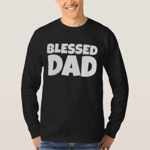 BLESSEED VATER dunkle T - Shirt