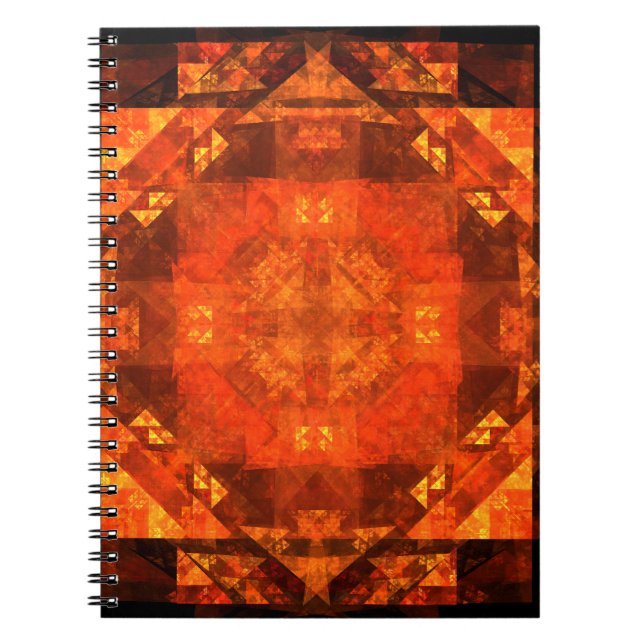Blessing Abstrakt Art Notebook Notizblock (Vorderseite)