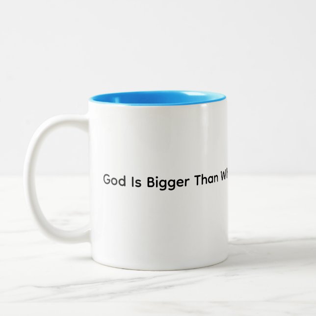 Blessing And Motivation Mug Zweifarbige Tasse (Links)