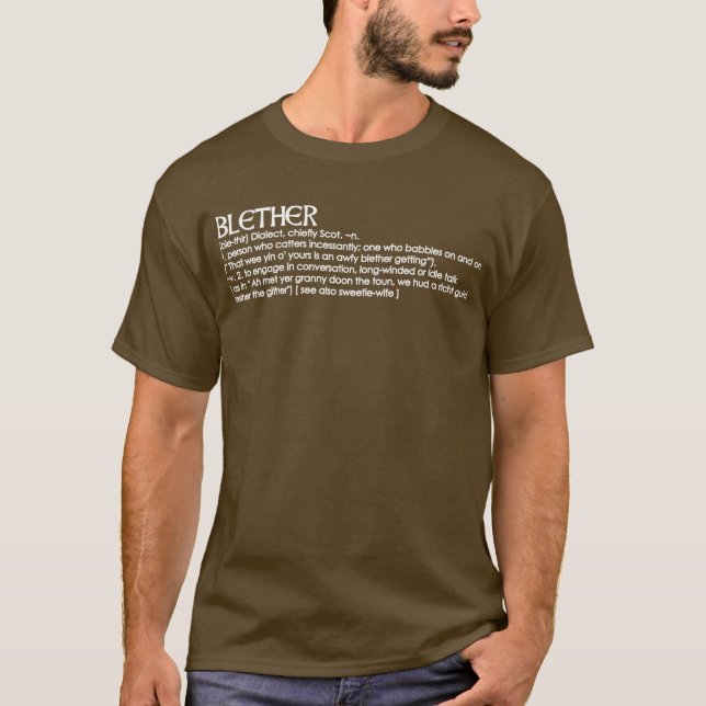 Blether T-Shirt (Vorderseite)