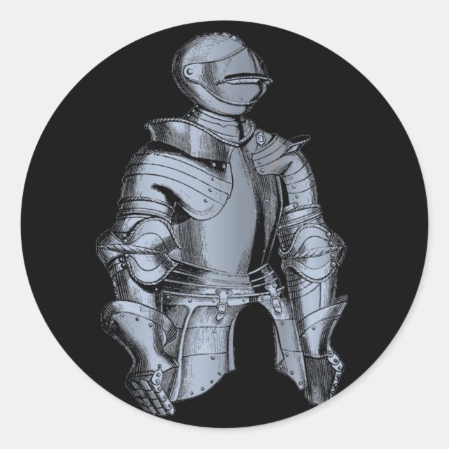Bleu Knight Sticker (Vorderseite)