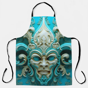 Bleu-Maske-Schürze Schürze