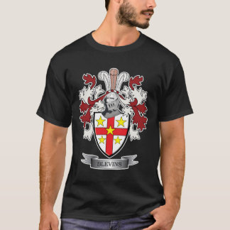 Blevins Familienwappen-Wappen T-Shirt