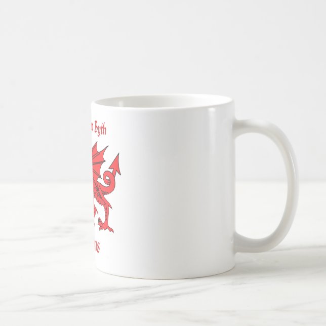 Blevins Waliser Drache Tasse (Rechts)