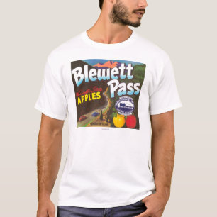 Blewett Durchlauf Apple beschriften - Kaschmir, WA T-Shirt