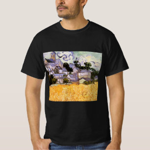 Blick auf Auvers mit Kirche von Vincent van Gogh T-Shirt